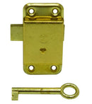 63mm x 32mm (2 1/2" x 1 1/4") EB Wardrobe Locks