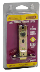 75mm NP Bolt Through Tubular Latch CE Fire Rated