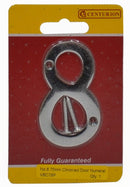 75mm (3") CP Victorian No 8 Door Number