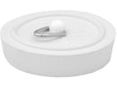Plug - Sink Bath - White - 1 3/4"