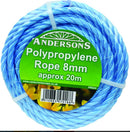 8mm x 20m Polypropylene Rope Mini Coils