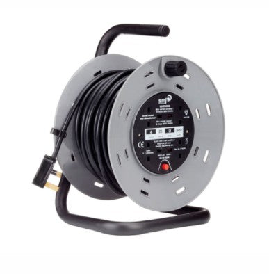 4g 13A Cable Reel with Thermal Cutout 25m - 1.25mm2