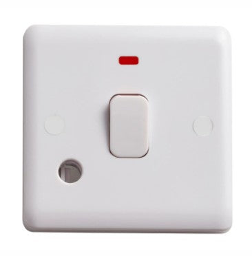 20A DP Switch with Neon & Flex Outlet