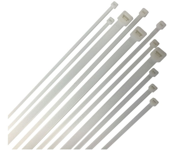 2.5x160mm Nylon Cable Tie Natural (Bag of 100)