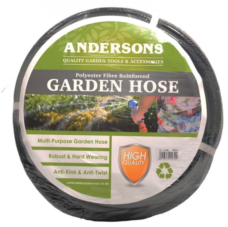 30m Standard Green Garden Hose