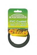 20m x 1.6mm PVC Coated Garden Wire
