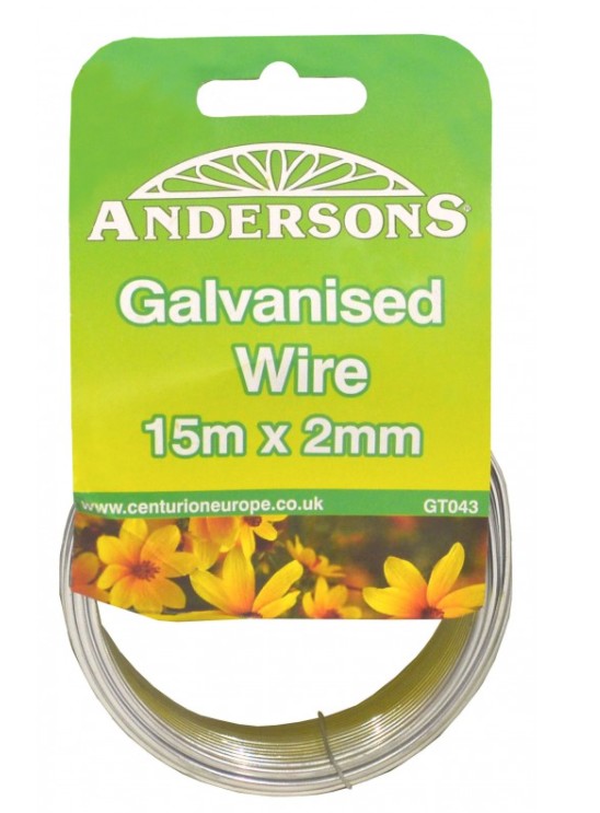 15m x 1.6mm Galvanised Wire