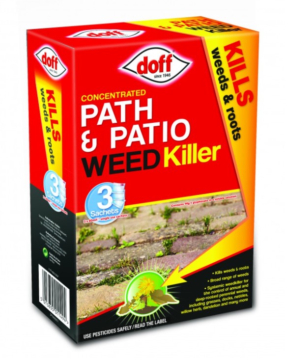 Doff - Path & Patio Weed Killer - 3 x 80ml Sachets