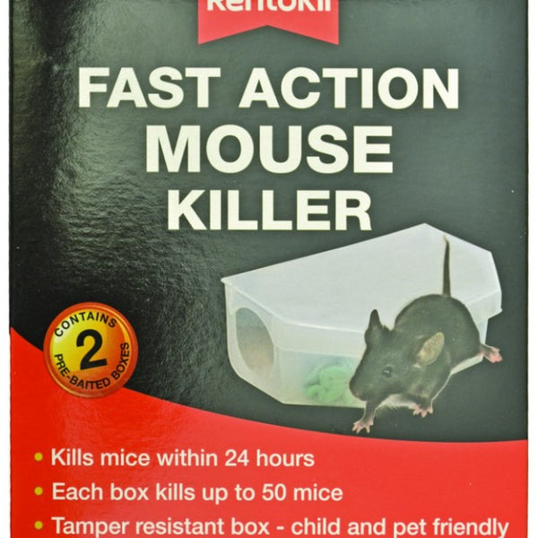 Rentokil Rodine Rat & Mouse Killer Grain Bait 6 sachet