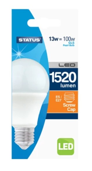 ES GLS LED 15W Pearl Light Bulb