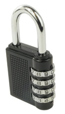 40mm Black Resettable Code Padlock