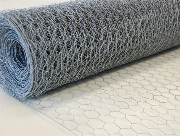 Galvanised Rabbit Wire Netting 50 METRE - 1050mm x 31mm x 19g