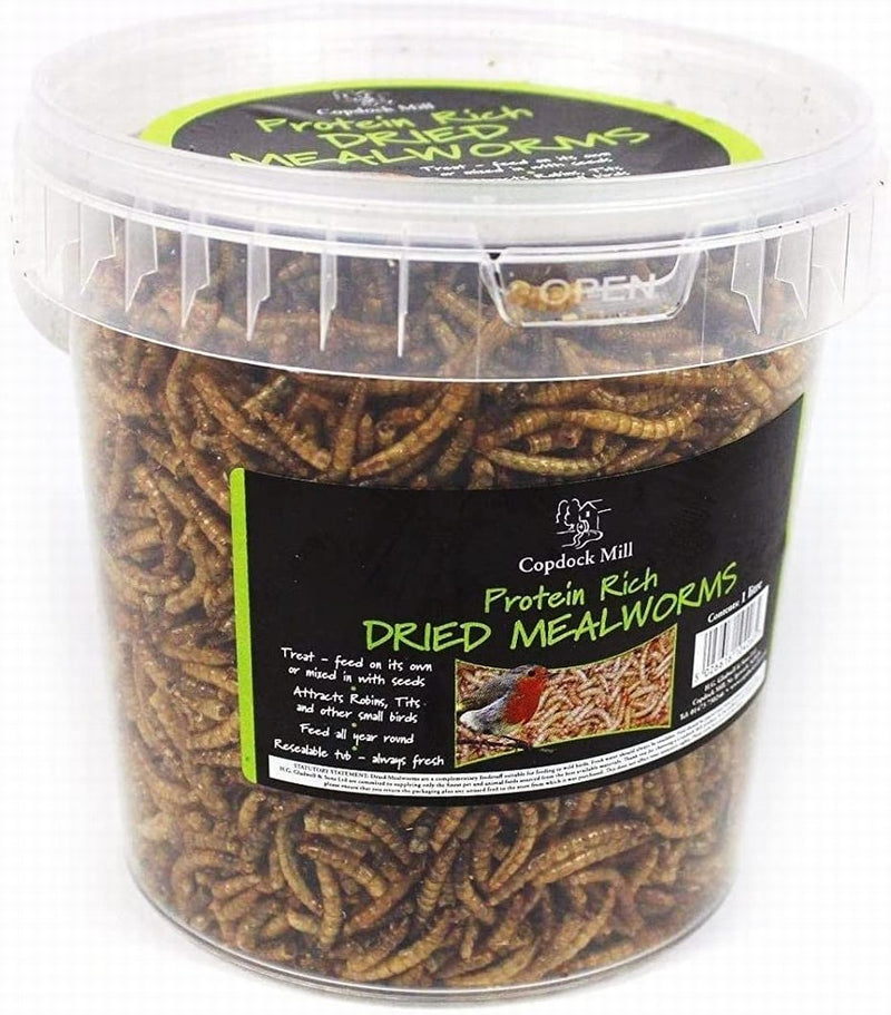 Dried Mealworms 1 Ltr