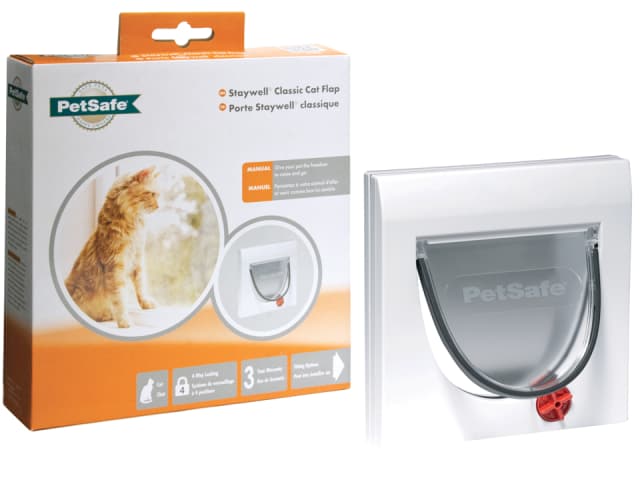 Petsafe Staywell 4way Lock Cat Door White 919EF