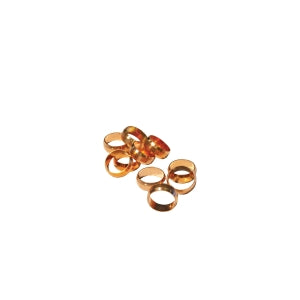 10mm Brass Olives - Pack of 10