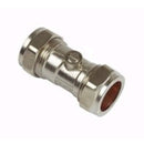 15mm Chrome Full Flow Straight Isolating Valve
