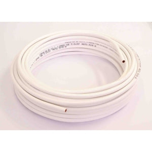 Copper Pipe 10mm White PVC Coated Per Metre