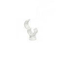 Talon 22mm Single Hinged Pipe Clip Single White