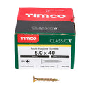 Classic Screw 5.0 x 40mm Box of 200