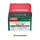 Classic Screw 5.0 x 50mm Box of 200