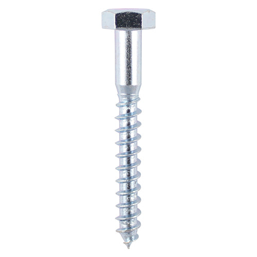 Coach Screw BZP Pack of 45 10.0 x 50mm