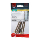 MultiFix Concrete Screw - ZYP 7.5 x 80mm Pack of 5