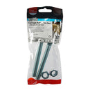 Carriage Bolt & Hex Nut - BZP M12 x 100mm Pack Of 2
