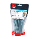 Carriage Bolt & Hex Nut - BZP M8 x 130mm Pack Of 30