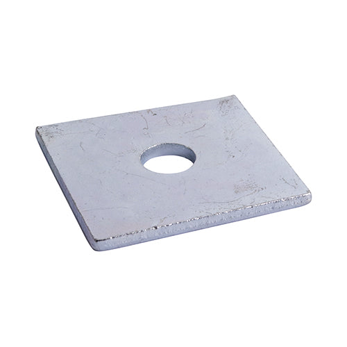 Square Plate Washer - BZP M10 Pack of 2