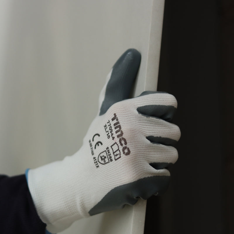 Timco Secure Grip Gloves - Smooth Nitrile Foam Coated