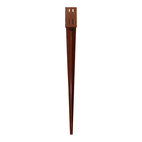 Taurus Drive in Post Spike - Quick Fit - Oxide Red 75 x 600mm
