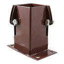 Taurus Flush Fit Bolt Down Shoe - Bolt Secure - Oxide Red 75mm