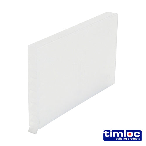 Timloc Cavity Wall Weep Vent - Clear 65 x 10 x 100