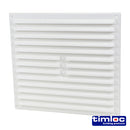 Timloc Louvre Grille Vent Flyscreen - White 242 x 242mm