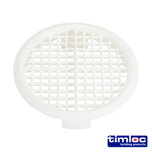 Timloc Push-in Soffit Vent -  70mm Pack Of 10