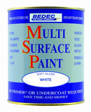 Bedec MSP Multi Surface Paint Gloss White 750ml