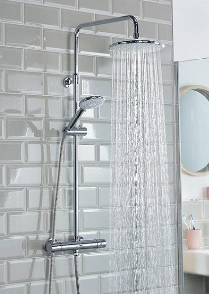 Bristan BUZZ2 Adjustable Rigid RR Diverter Bar Shower