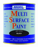 Bedec MSP Multi Surface Paint Satin Black