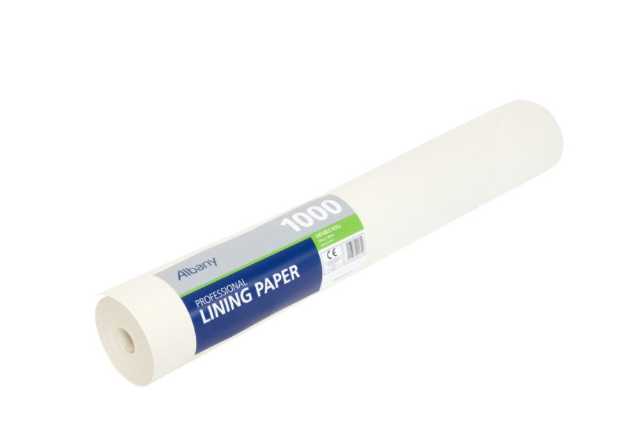 Lining Paper 1000 Grade Double Roll 20M x 56CM