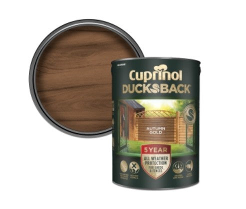 Cuprinol 5 Year Ducksback Harvest Brown 5L