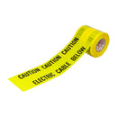 Underground Caution Tape - Electric Cable - 365m x 150mm