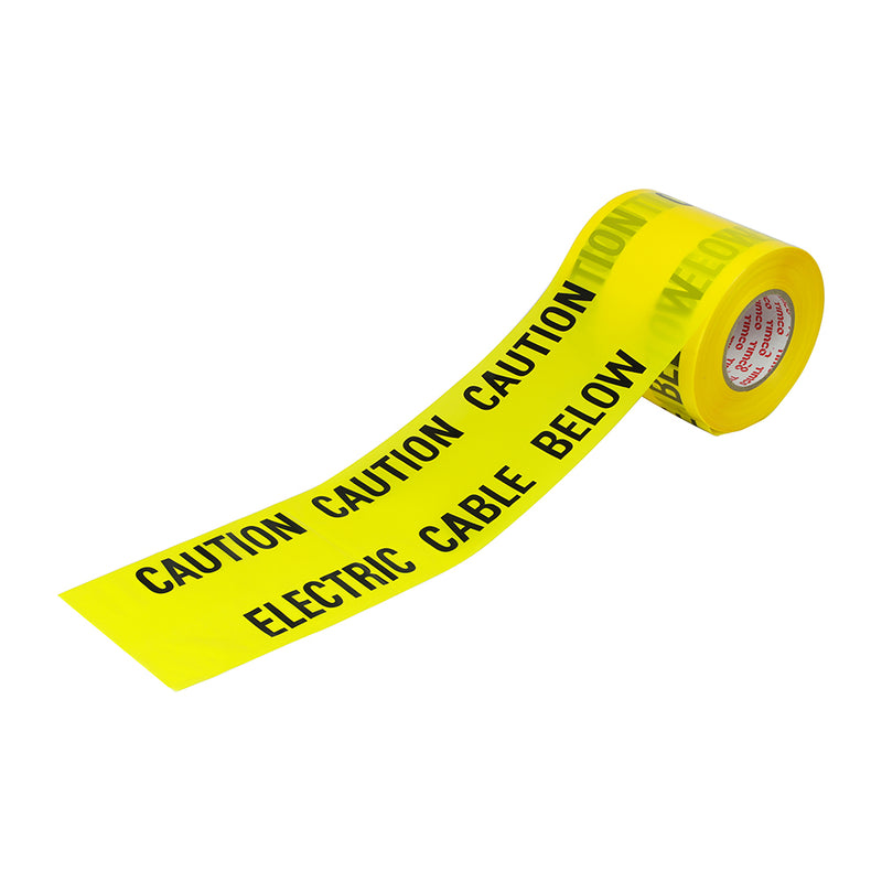 Underground Caution Tape - Electric Cable - 365m x 150mm