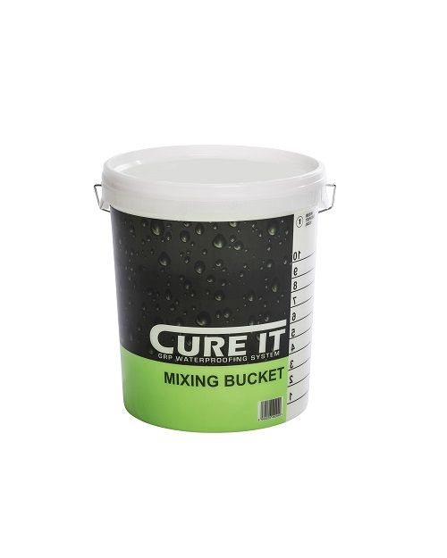 Cure It Printed Mixing Bucket 10LTR