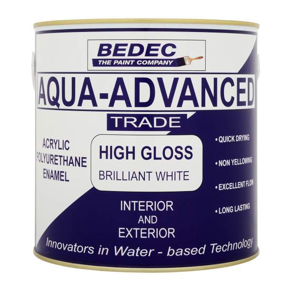Bedec Aqua Advanced Gloss Brilliant White