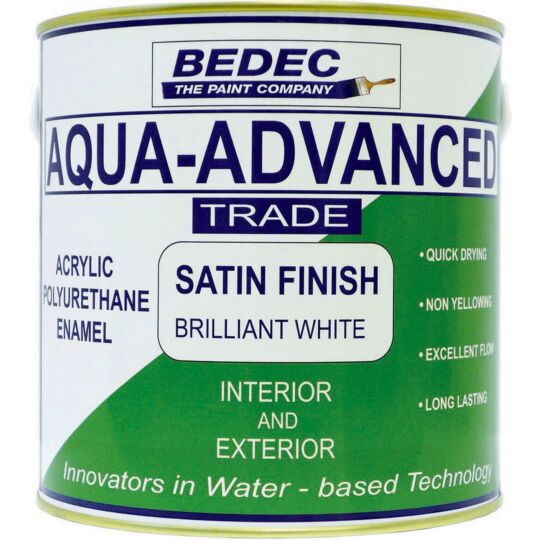 Bedec Aqua Advanced Satin Brilliant White