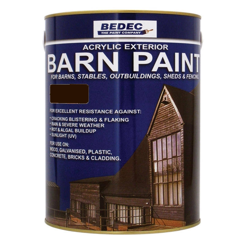 Bedec Barn Paint Semi Gloss Chestnut