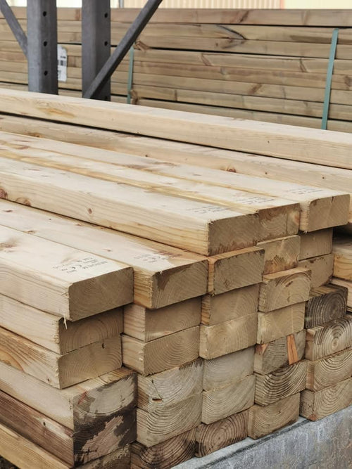 Sawn Treated C24 Carcassing Timber 47x200mm