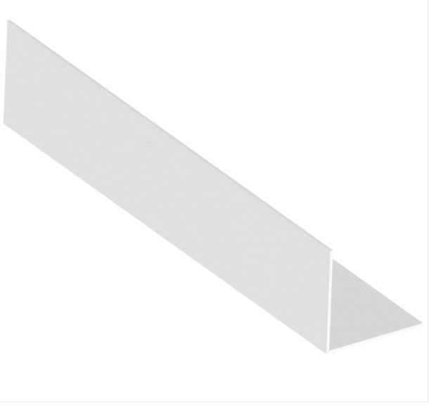 Plastic Angle Trim White