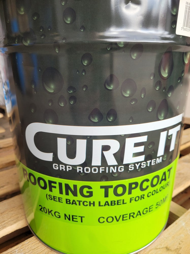 Cure It Roofing Topcoat CT48 Anthracite Grey 20kg
