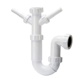 PPT4200 40mm Appliance Trap Swivel P Double Inlet